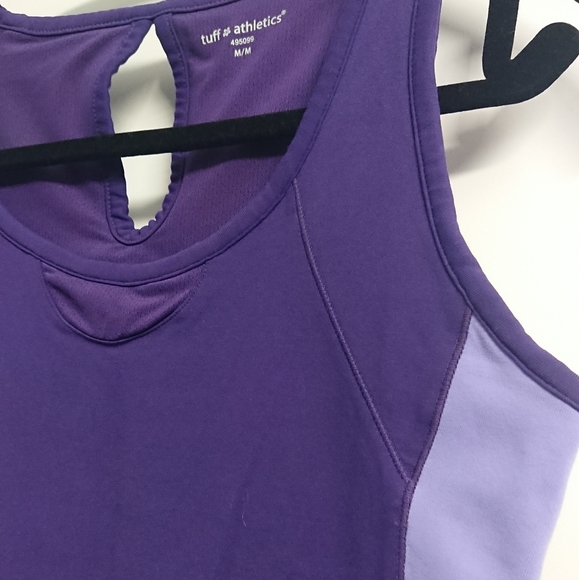 Ladies purple sleeveless top size M - Picture 4 of 7